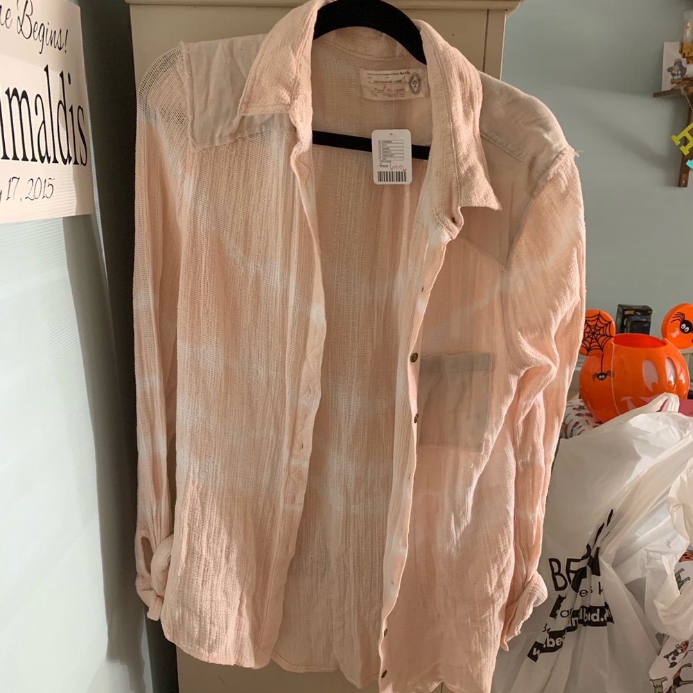 Free People button down Shirt